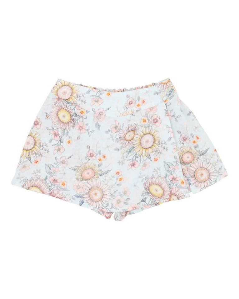 Bebe Abby Print Skort