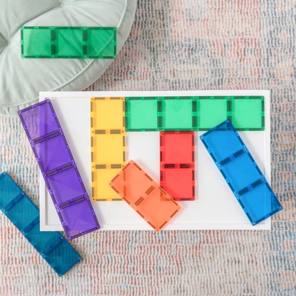 Connetix Rainbow Rectangle Pack 18pc – Little Beach Road