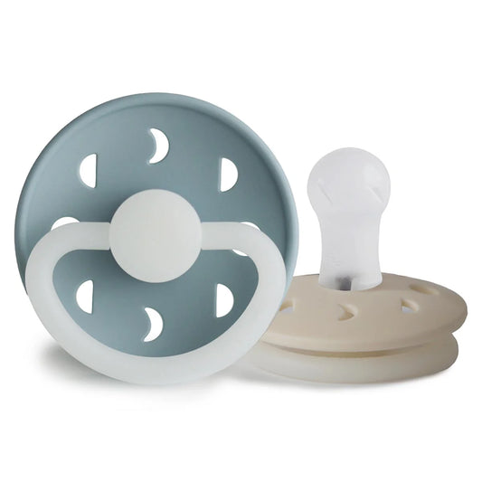 Frigg Moon Night Pacifier 2 Pack Silicone