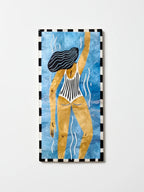 Jones & Co Beach Day Swim Wall Art