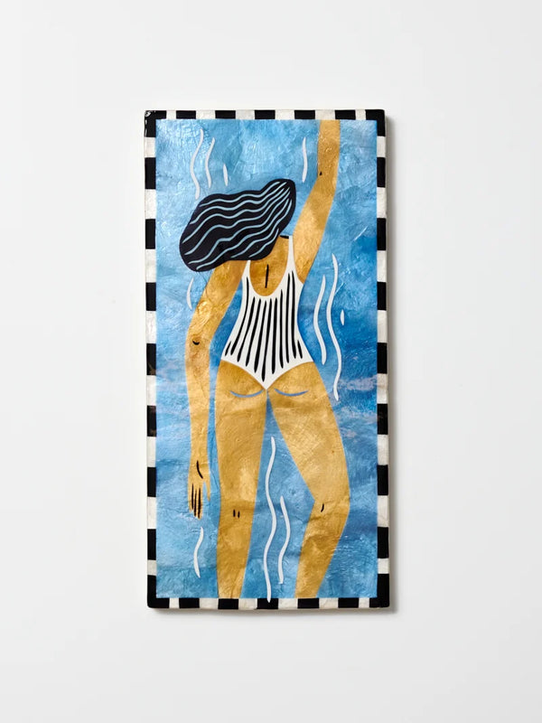 Jones & Co Beach Day Swim Wall Art