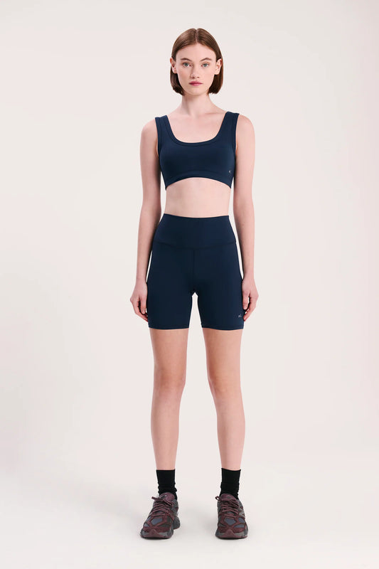 Nude Lucy Nude Active Crop Top Midnight