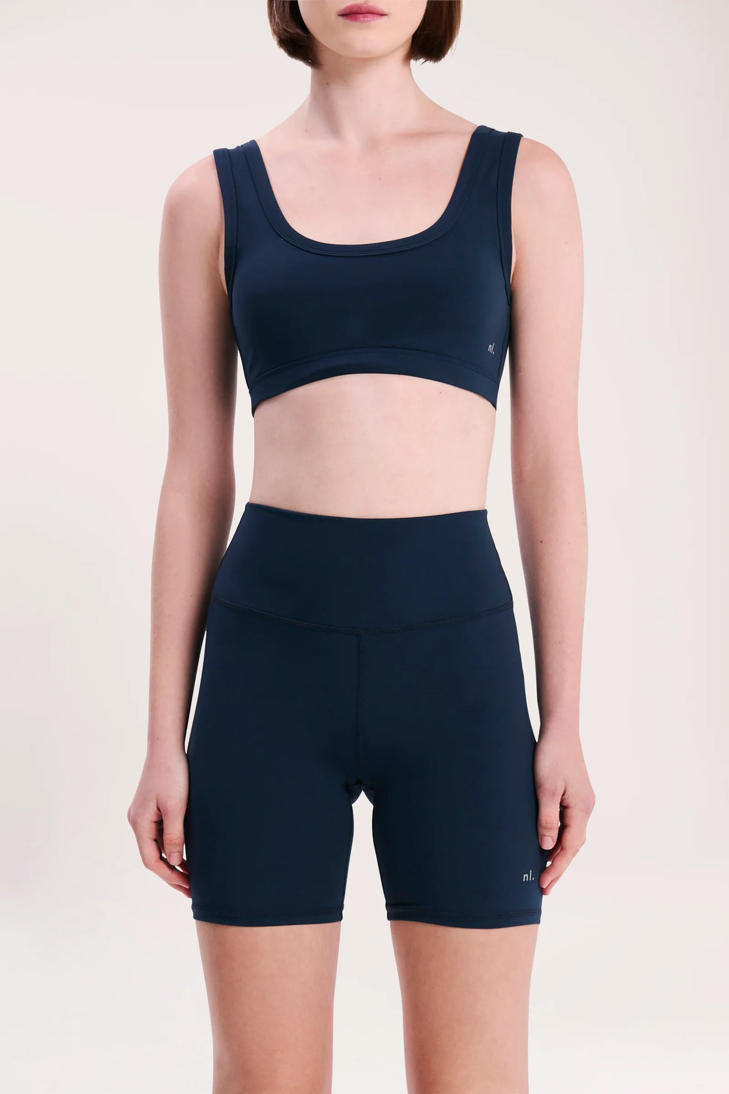 Nude Lucy Nude Active Crop Top Midnight