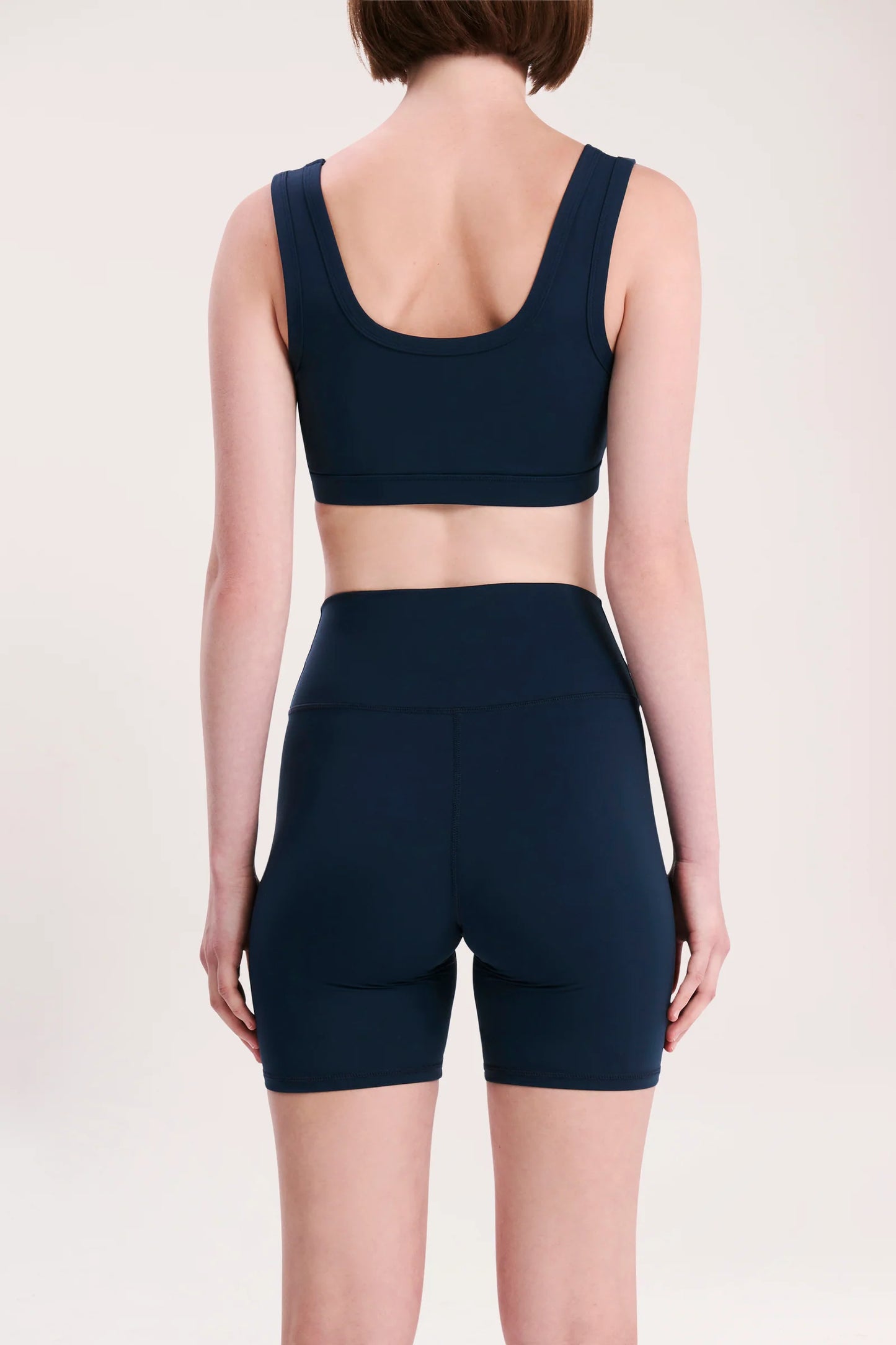 Nude Lucy Nude Active Crop Top Midnight