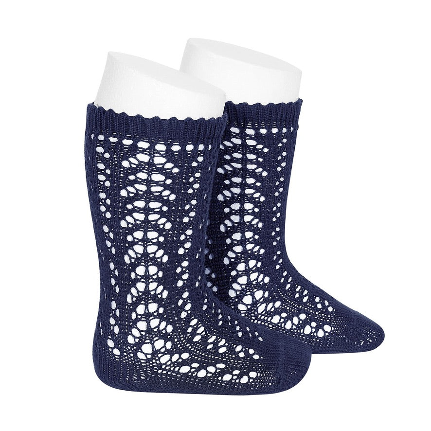 Còndor Full Crochet Knee High Socks