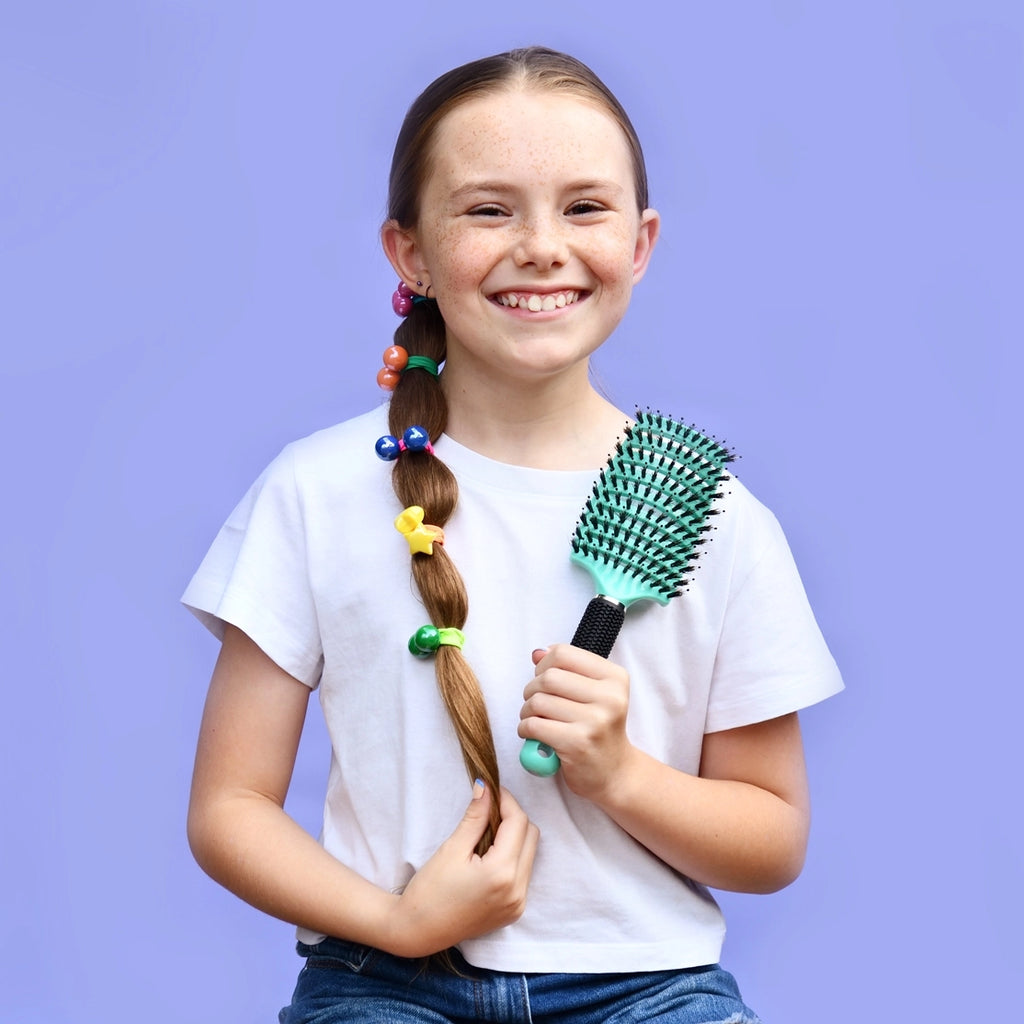 No Nasties Slick Kids Detangler Kids Hair Brush
