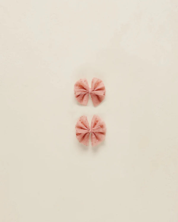 Noralee Flutter Tulle Clips || Lipstick