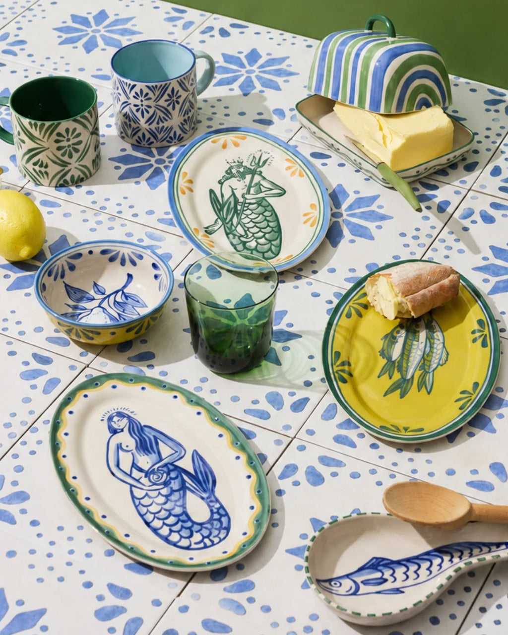 Jones & Co Piccolo Vita Fish Plate