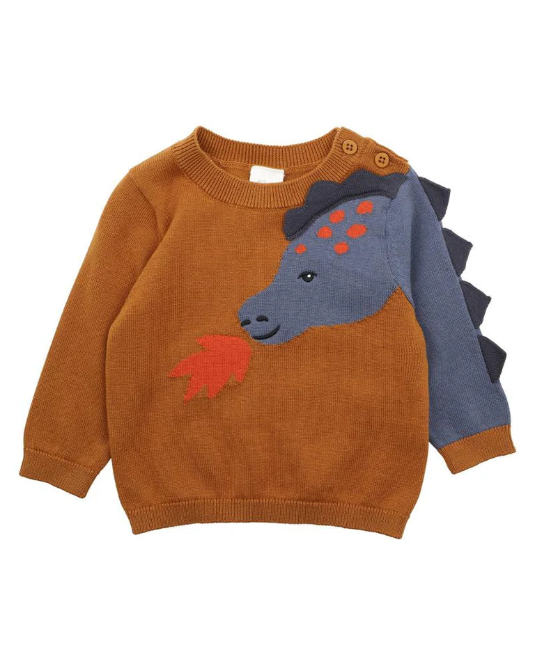 Bebe Nino Knitted Dragon Jumper