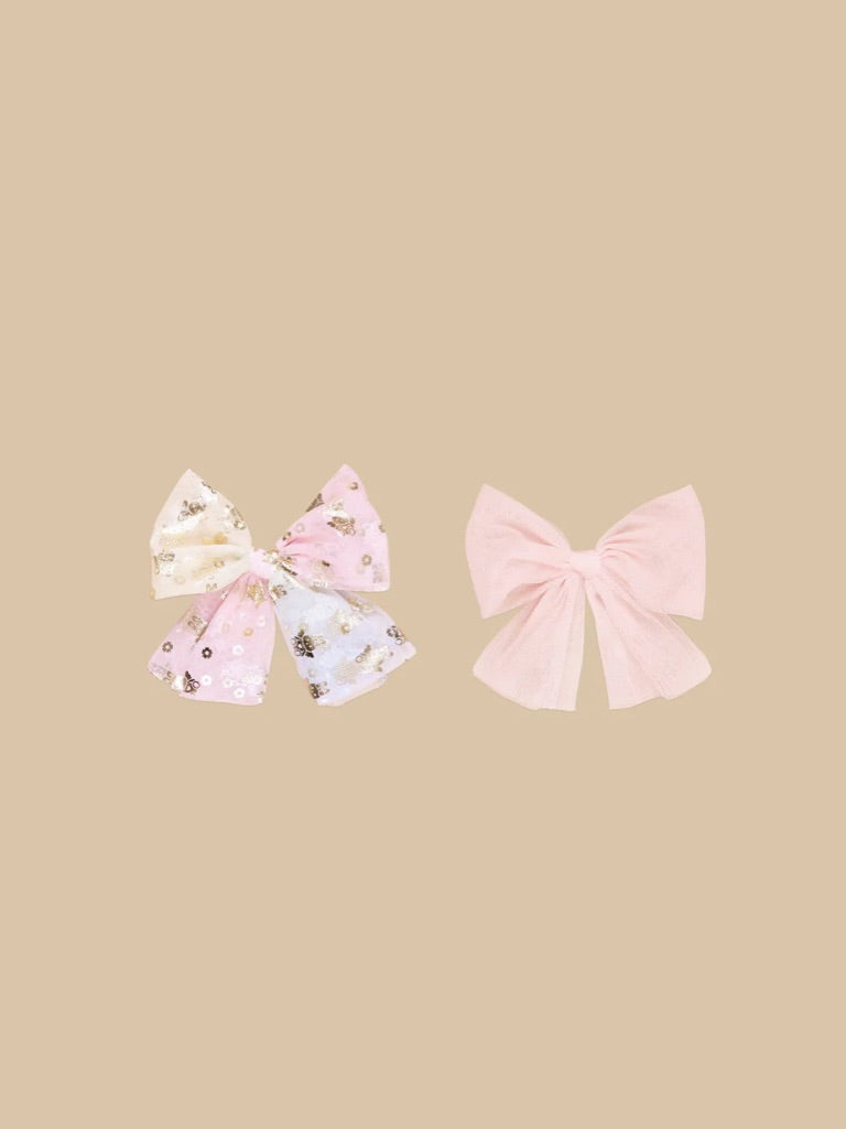 Huxbaby Fairy Bunny Tulle 2pk Hair Bows