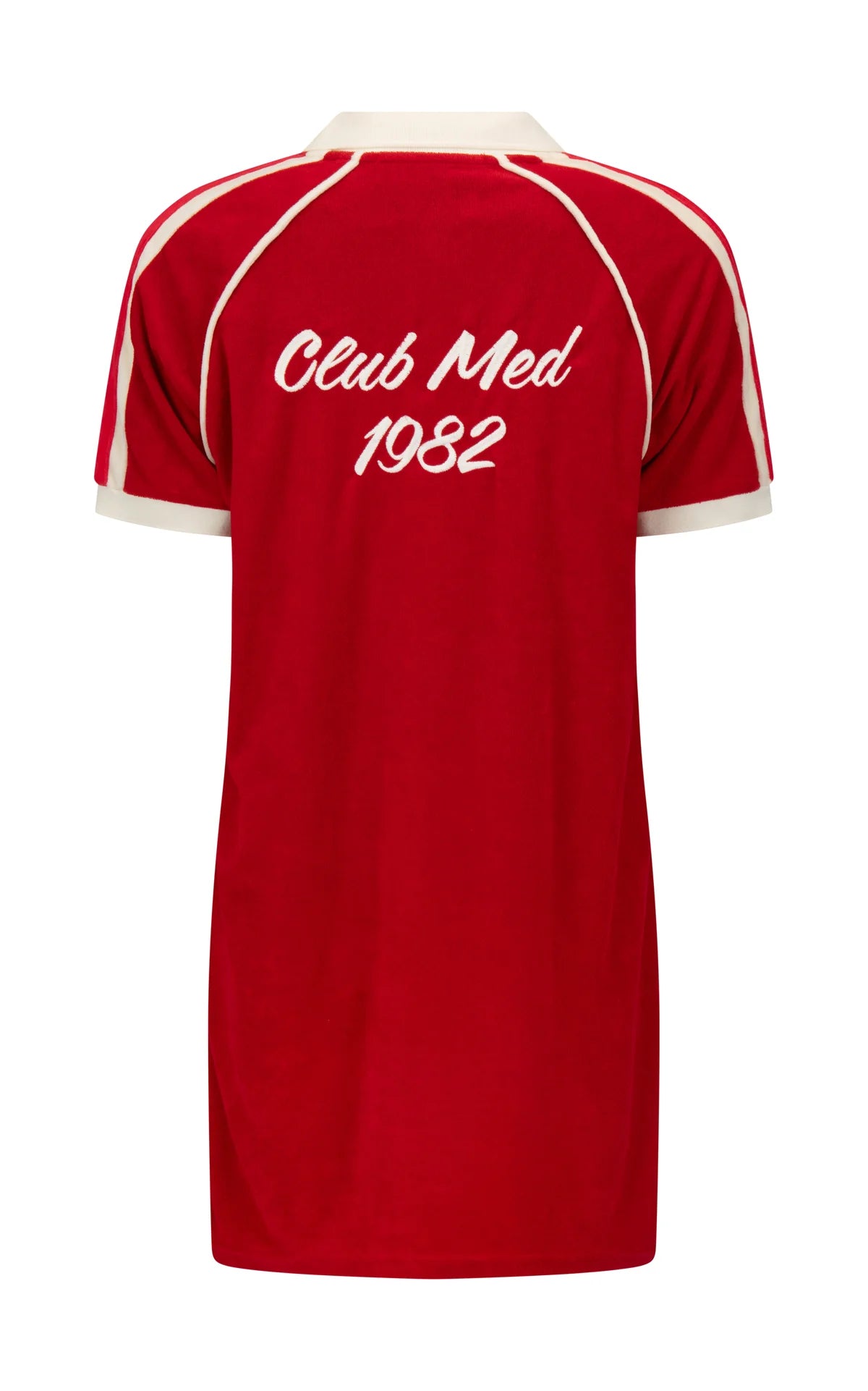 Araminta James Rhodes Terry Dress Cherry Pie