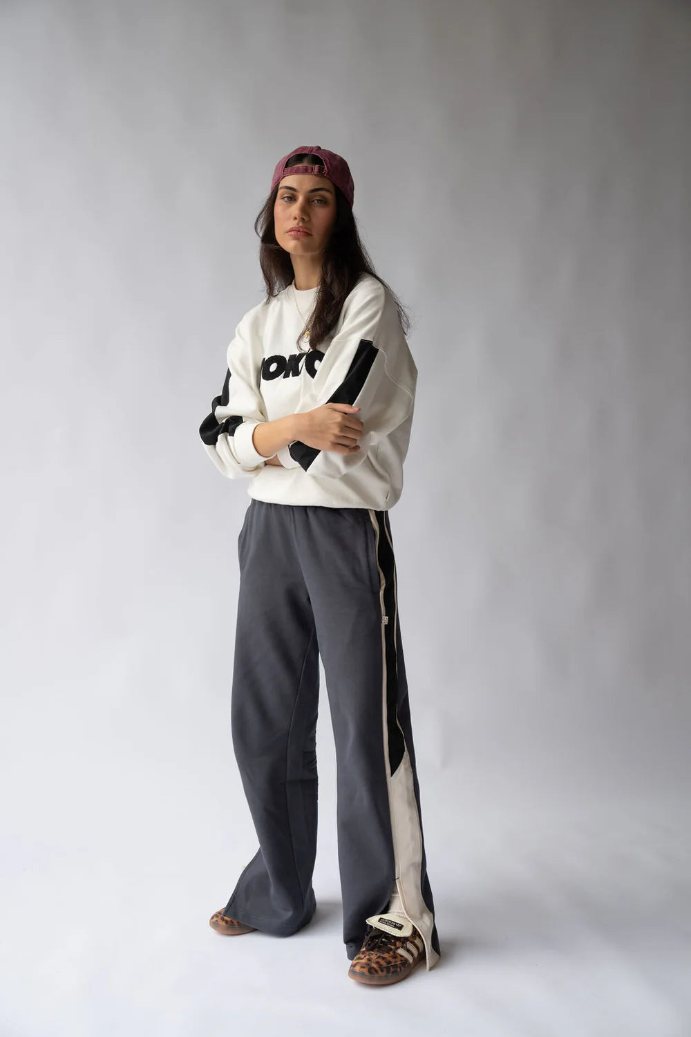 Araminta James- Tokyo Sweatshirt-Warm White