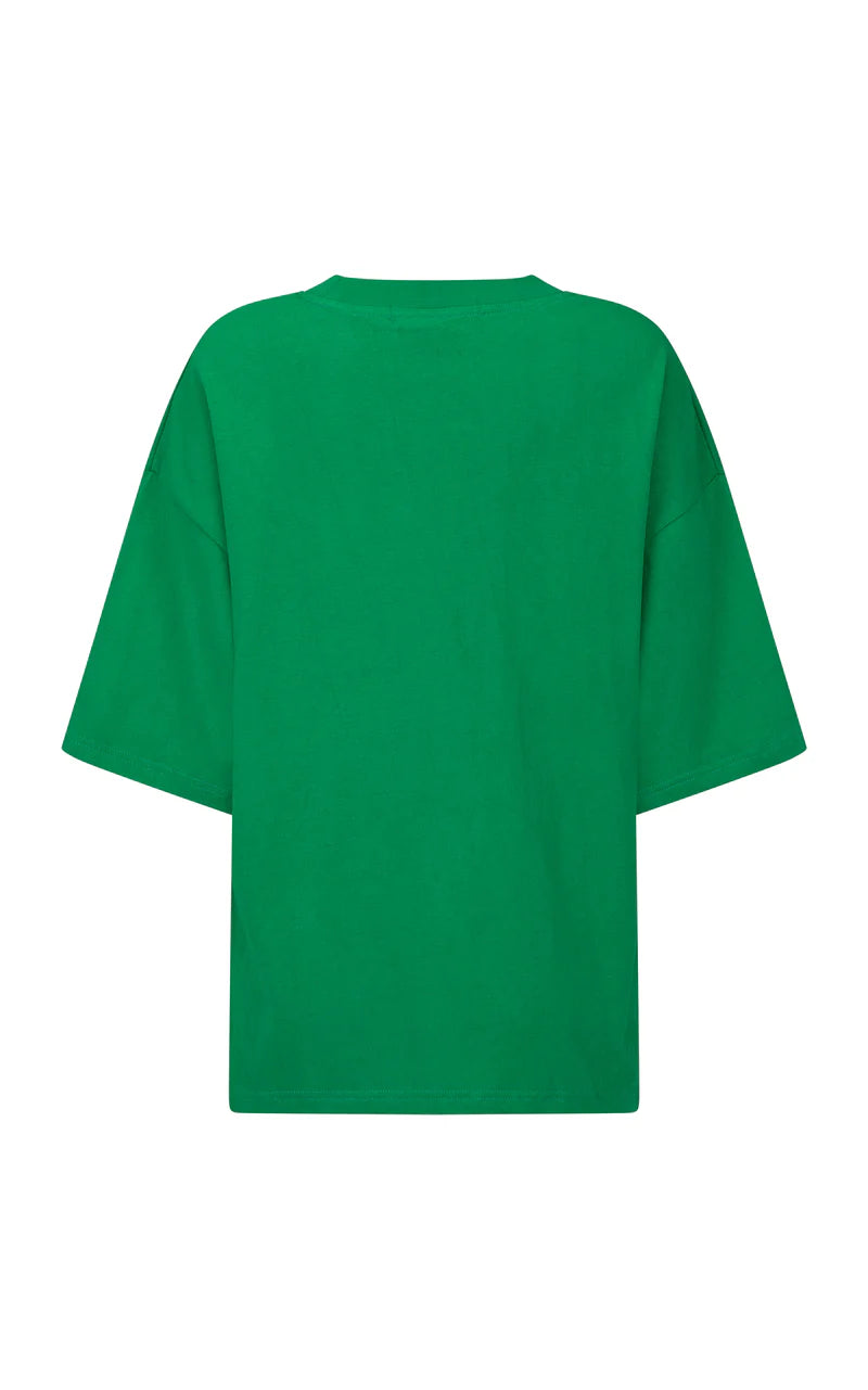 Araminta James Monogram Classic Tee Deep Green