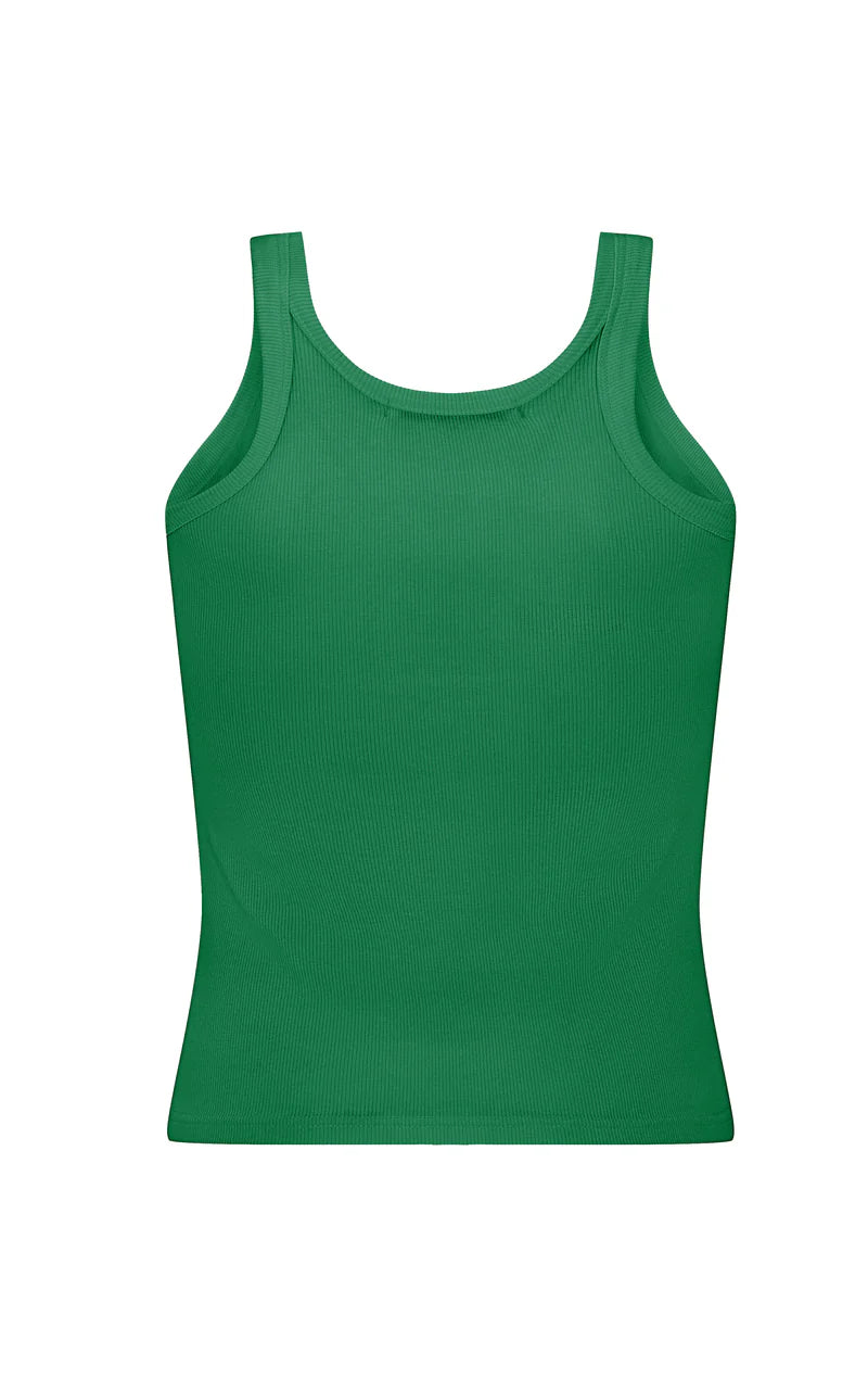 Araminta James Monogram Tank Deep Green