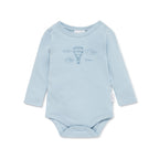 Aster & Oak Air Balloon Print Onesie
