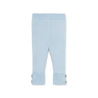 Aster & Oak Pale Blue Knit Rib Leggings