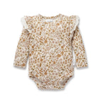 Aster & Oak Bailey Floral Flutter Onesie