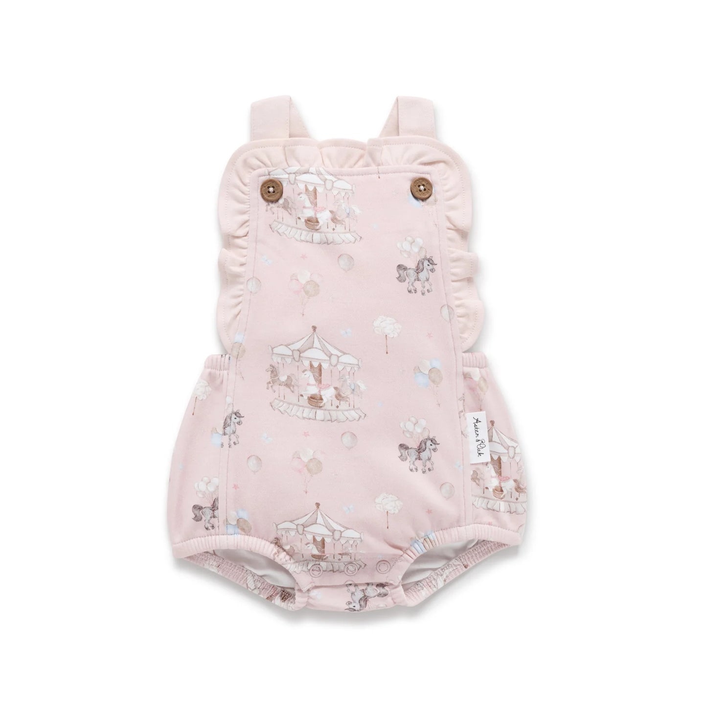 Aster & Oak - Carousel Ruffle Playsuit