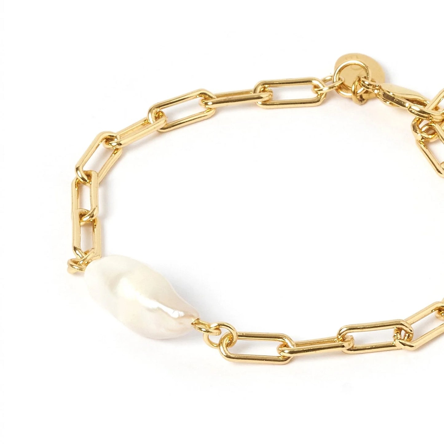 Arms of Eve Danielle Gold and Pearl Bracelet