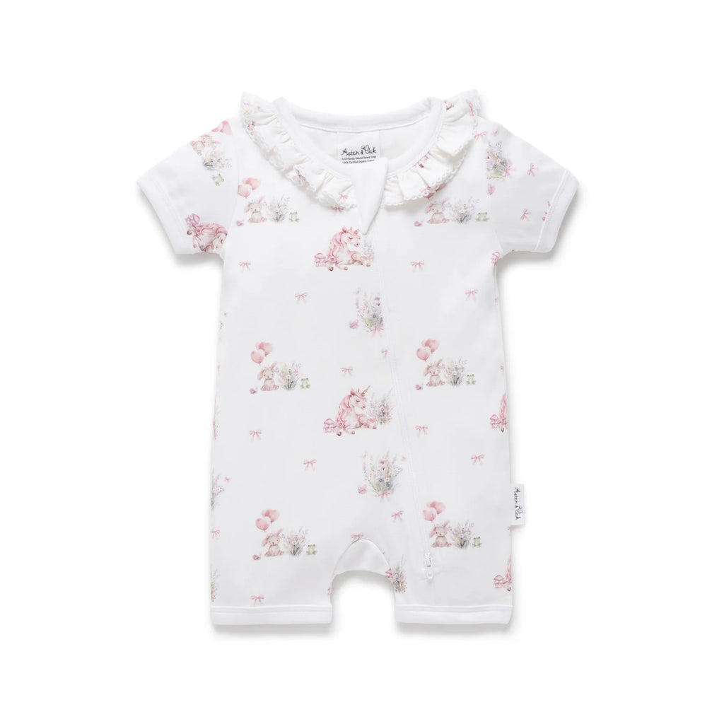 Aster & Oak Fairytale Zip Romper