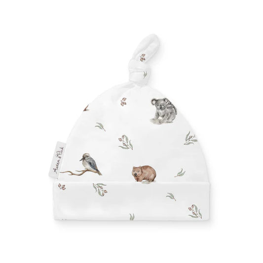 Aster and Oak  Native Animals Knot Hat