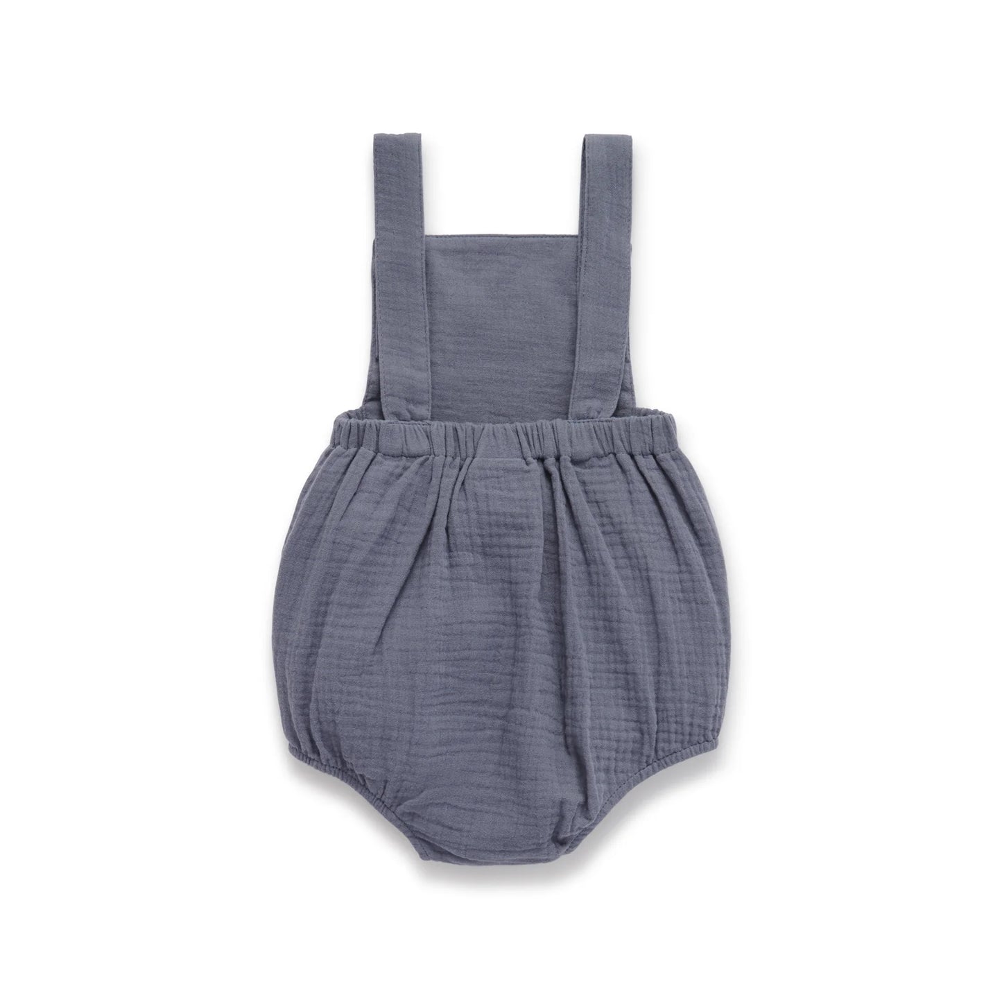 Aster & Oak - Flint Blue Muslin Playsuit