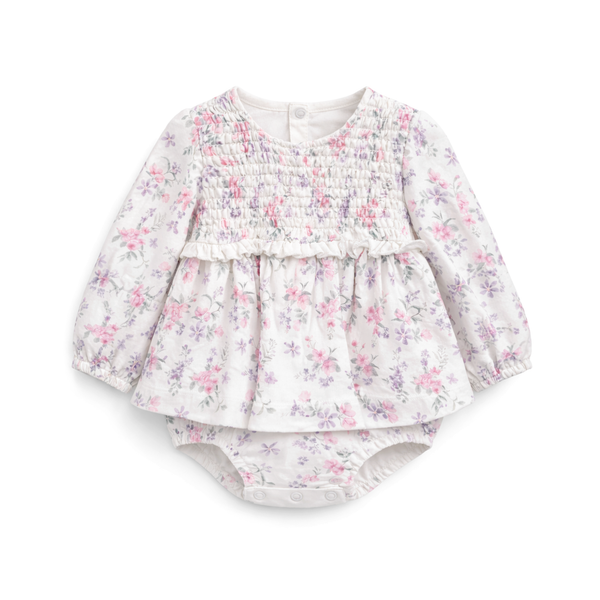 Aster & Oak Pastel Bloom Dress Romper