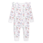 Aster & Oak Pastel Bloom Zip Romper