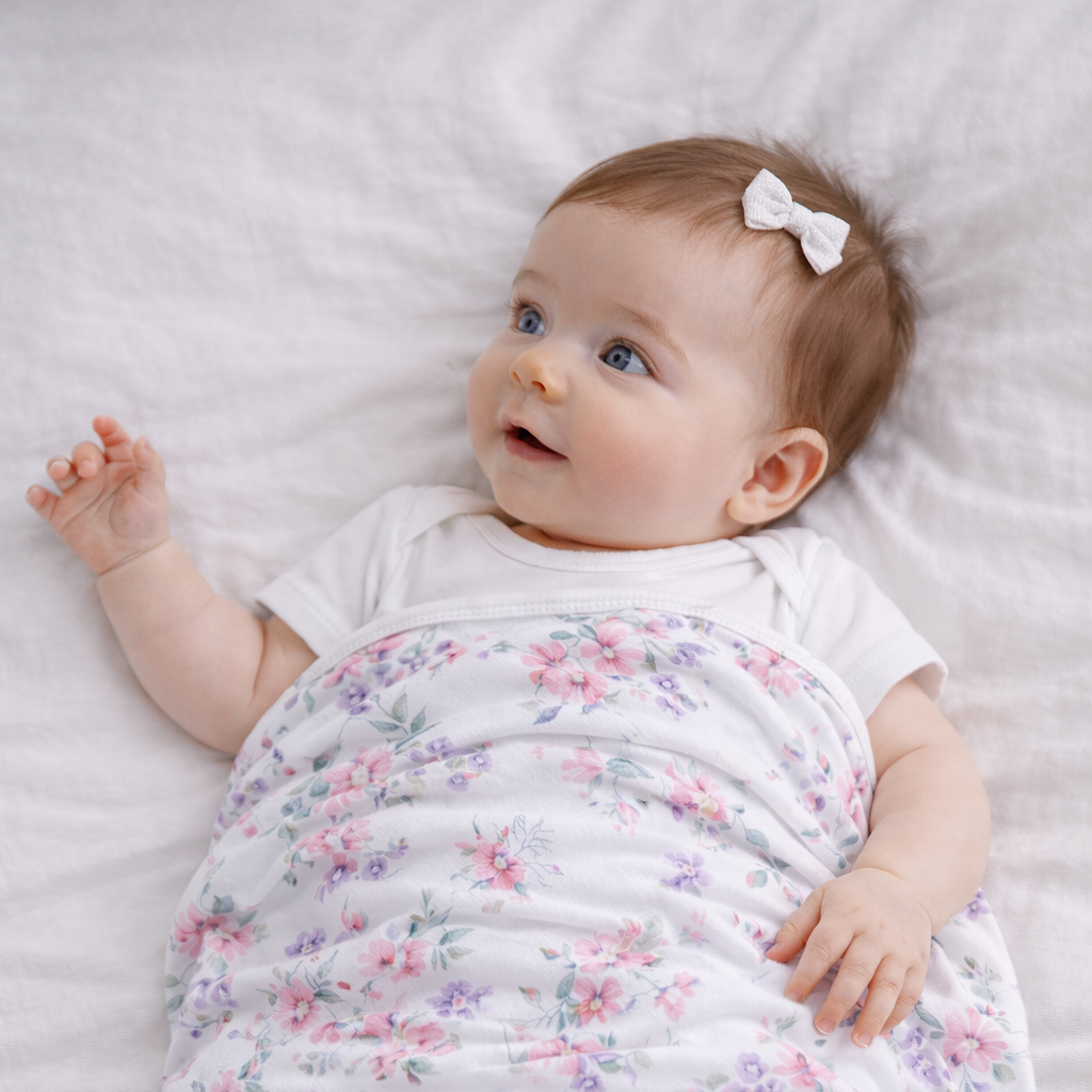 Aster & Oak Pastel Bloom Baby Wrap