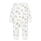 Aster & Oak Polar Friends Zip Romper