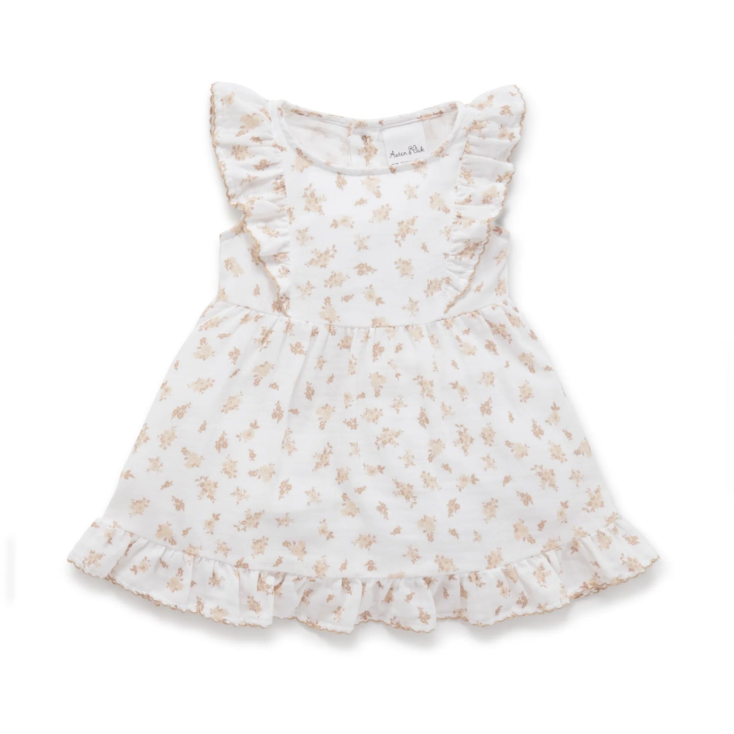 Aster & Oak - Sable Floral Muslin Dress