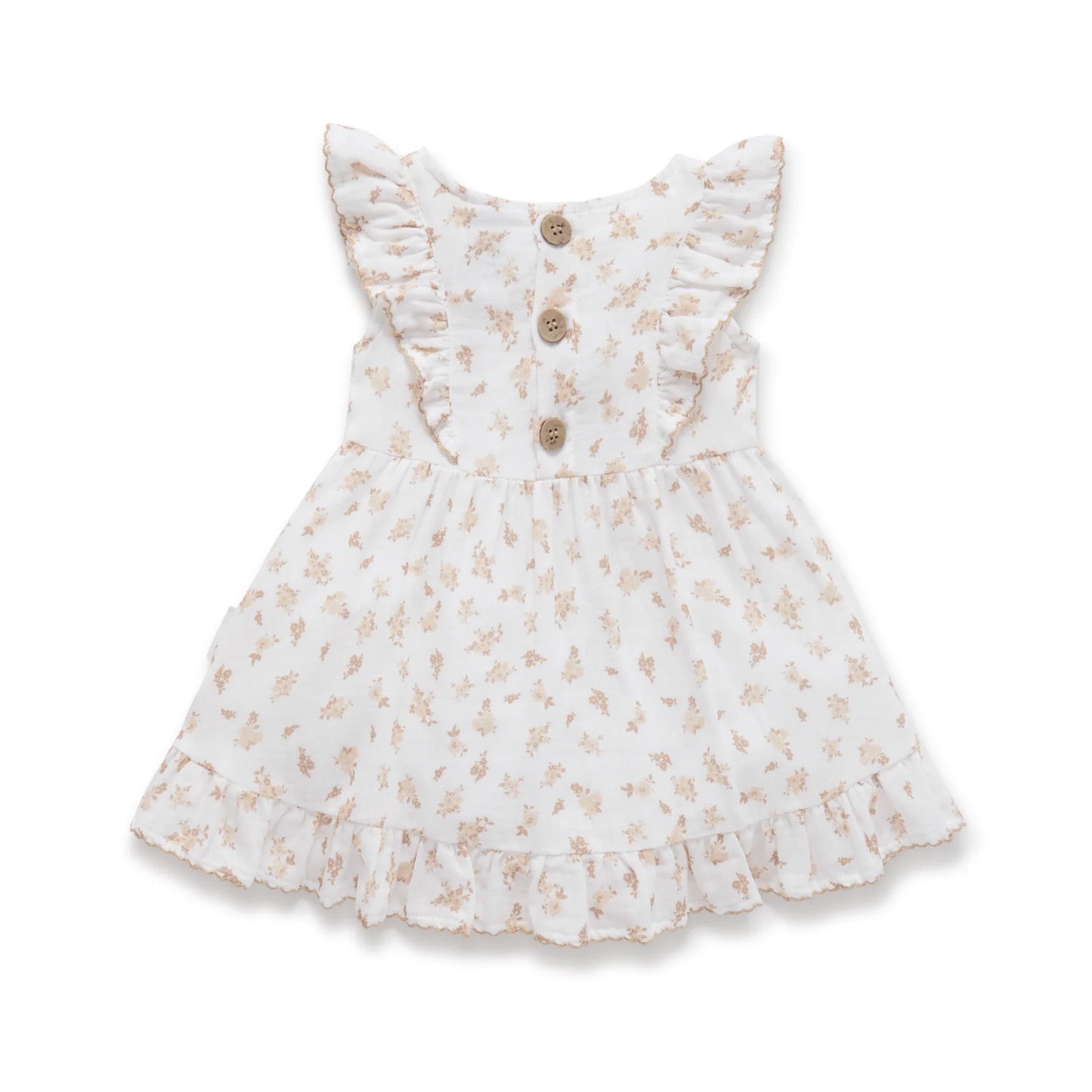 Aster & Oak - Sable Floral Muslin Dress