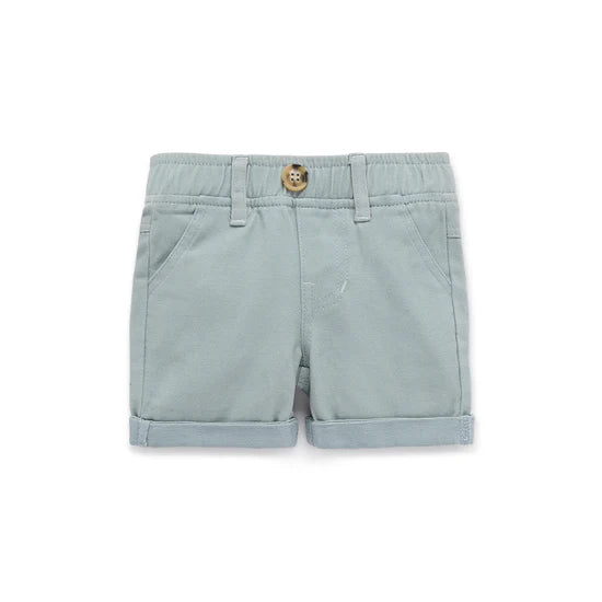 Aster and Oak Eucalyptus Twill Shorts