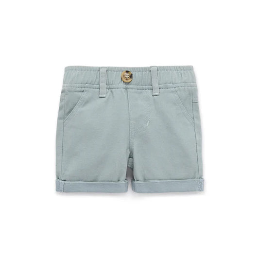 Aster and Oak Eucalyptus Twill Shorts