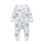 Aster & Oak Snuggle Bug LS Zip Romper