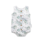 Aster and Oak Snuggle Bug Bubble Romper