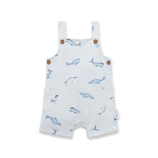 Aster and Oak Under The Sea Henley Overalls