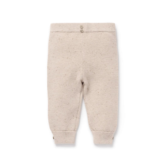 Aster & Oak Sand Fleck Knit Pants