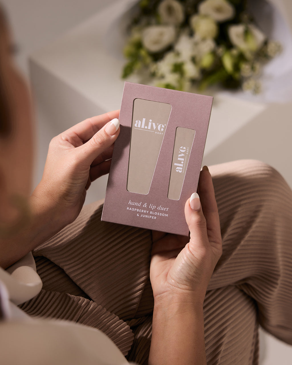 Al.ive Body Hand & Lip Duet - Raspberry Blossom & Juniper