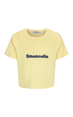 Araminta James Limoncello Terry Tee Lemon Cream