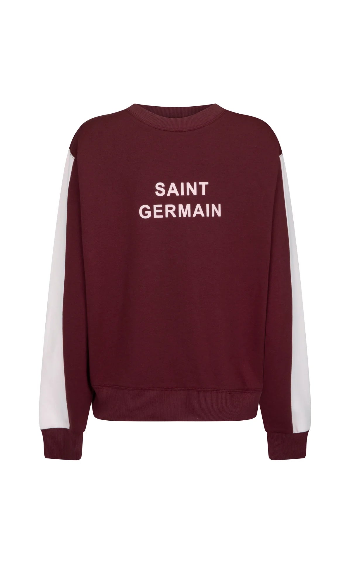 Araminta James Saint Germain Knit Sweatshirt- Red Wine