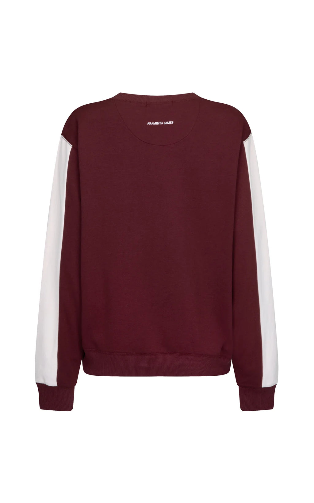 Araminta James Saint Germain Knit Sweatshirt- Red Wine