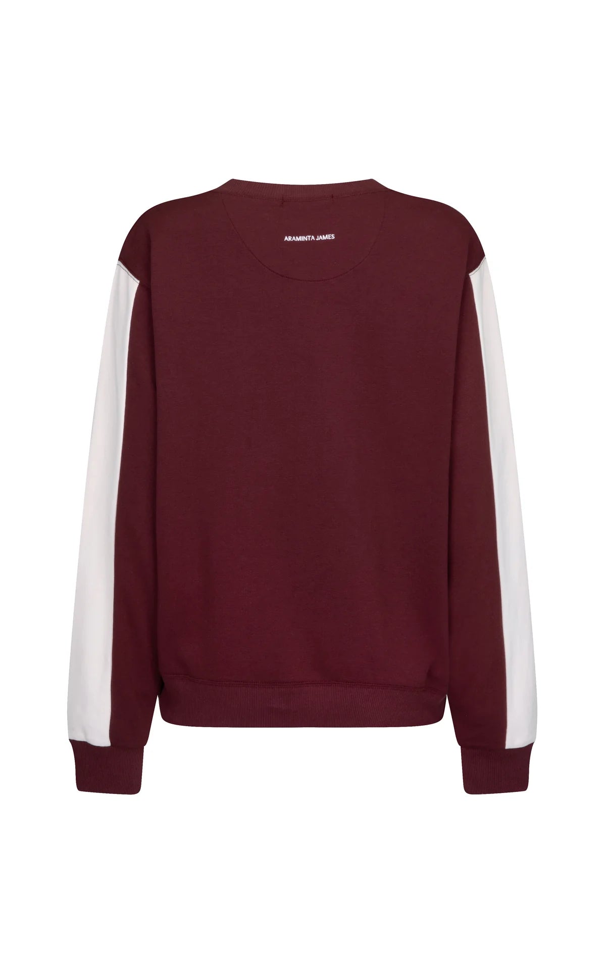 Araminta James Saint Germain Knit Sweatshirt- Red Wine