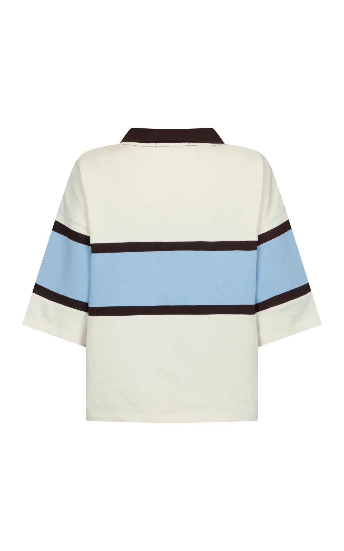 Araminta James GT Rugby Short Sleeve Polo Shirt Coconut