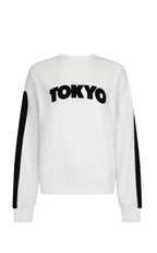 Araminta James- Tokyo Sweatshirt-Warm White