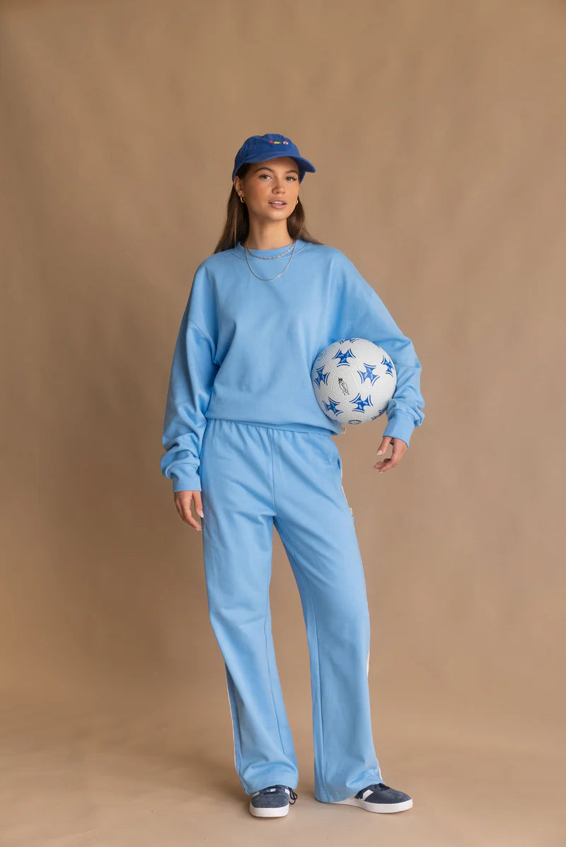 Araminta James Saint Tropez Sweatshirt Periwinkle