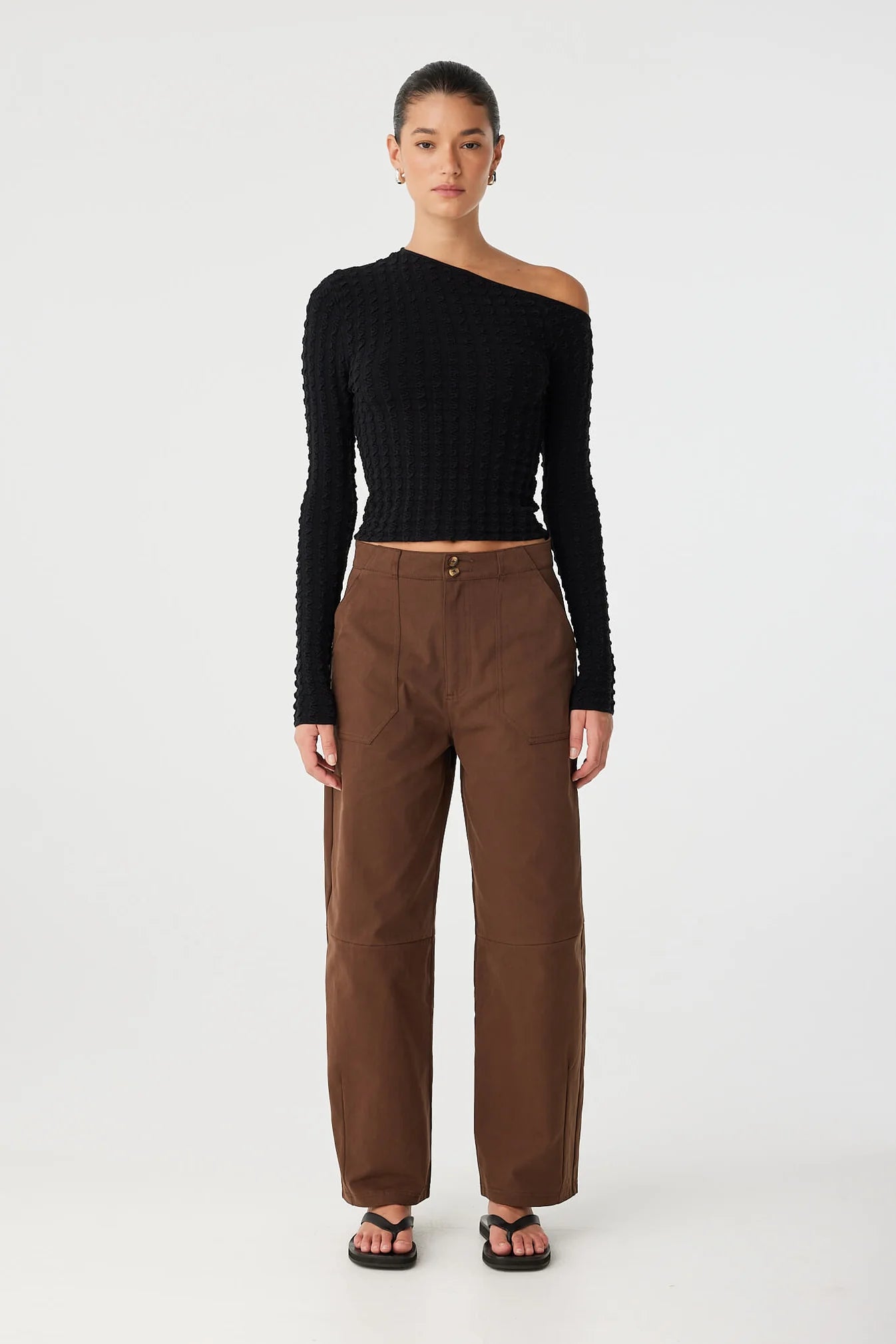 ARCAA Sedona Long Sleeve Top - Black