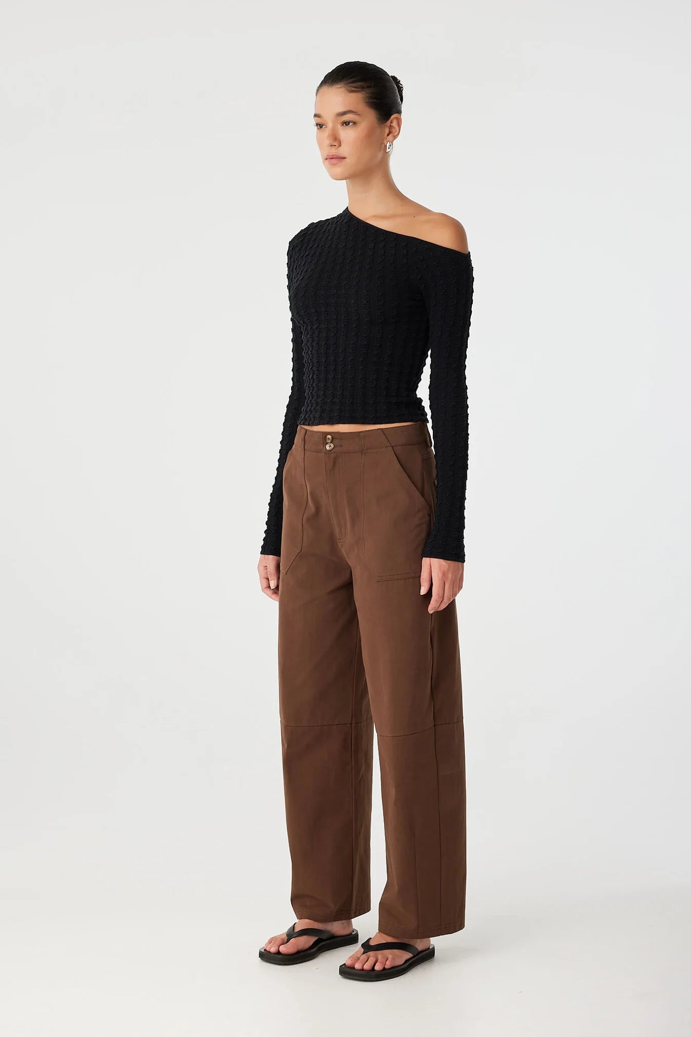 ARCAA Sedona Long Sleeve Top - Black