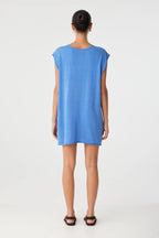 ARCAA Pala Reversible Mini Dress - Pacific Blue