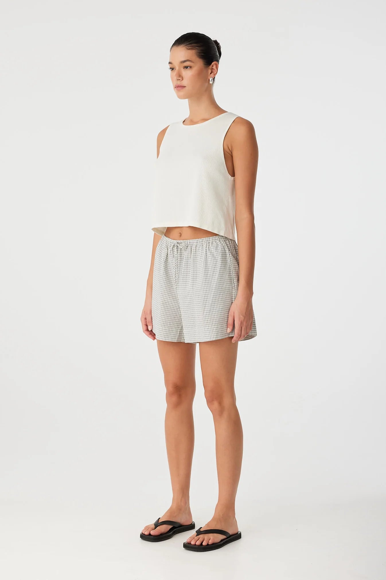 ARCAA Chloe Short - Black Check